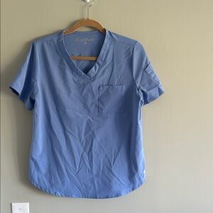 Easy stretch scrub top
